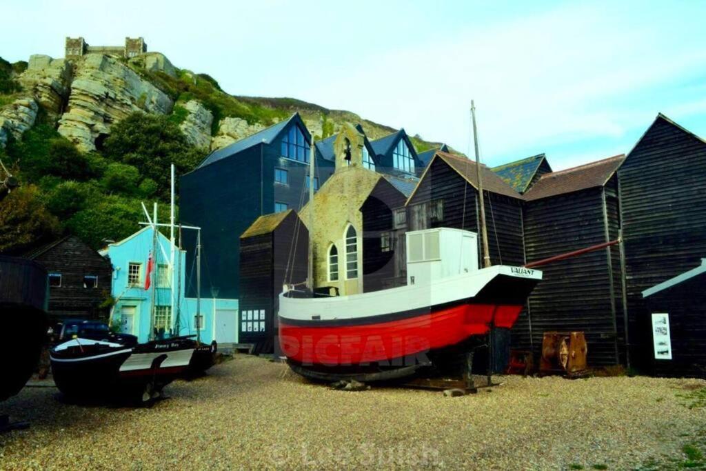 Charming, Bright, Hilltop Apartment. Hastings Exterior foto